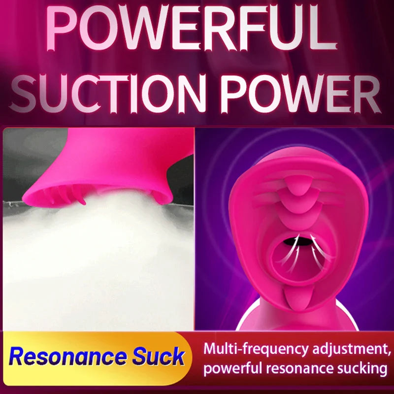 3 In 1 Telescopic Vibrators For Women Clitoris Sucking Stimulator Vagina G Spot Massager Adult Female Silicone Dildo Sex Toys