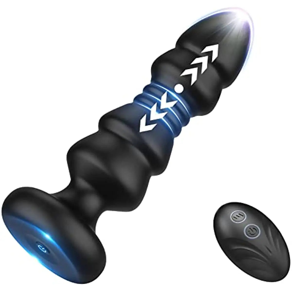 Anal Plug Vibrator Female Butt Plug for Women ,Prostate Massager Wireless Remote Control Adults Sex Toy Butt plug for Men