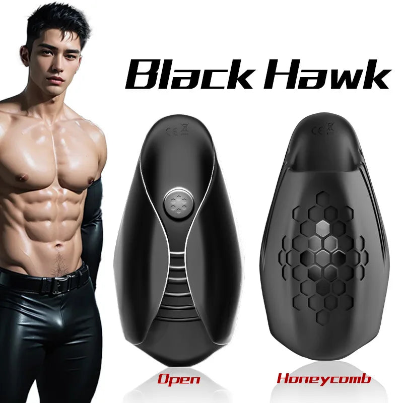 New Black Penile Exercise Masturbador Cup Sex Machine for Men Penis Superstrong Vibration Training Masturbation Sex Toys for Men