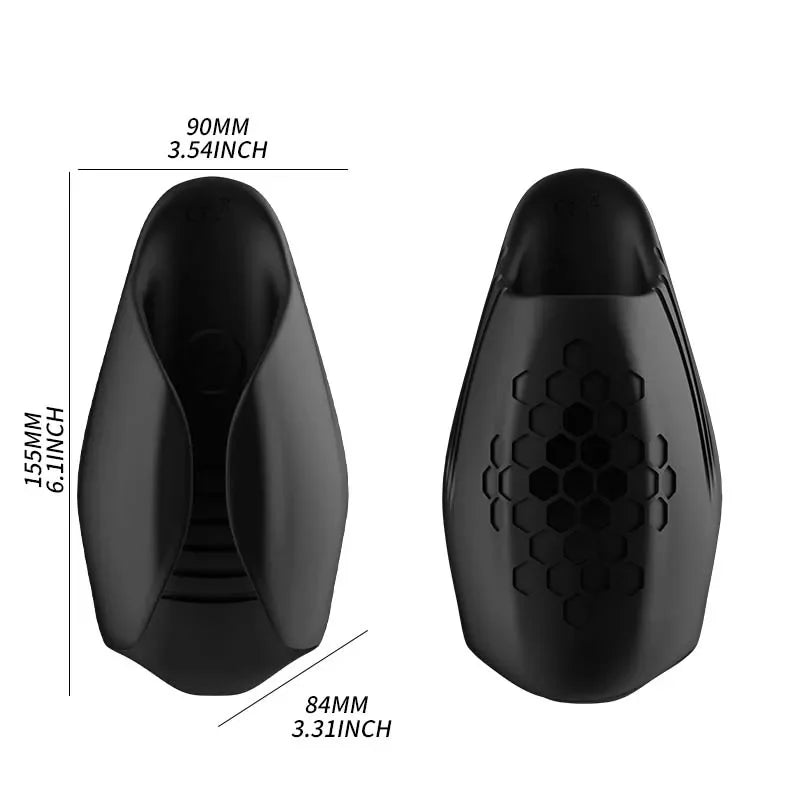 New Black Penile Exercise Masturbador Cup Sex Machine for Men Penis Superstrong Vibration Training Masturbation Sex Toys for Men