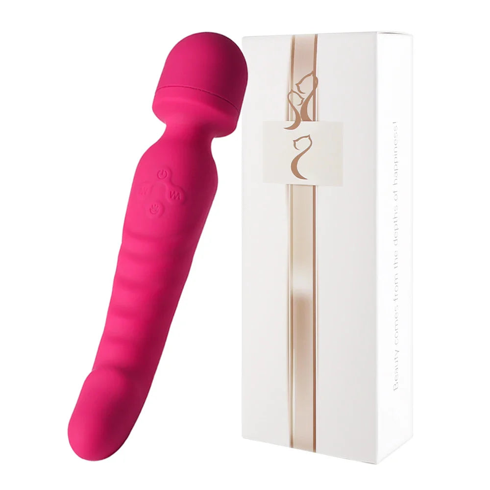 Powerful AV Magic Wand Dildo Vibrator for Women Clitoris Stimulator Erotic Toys G Spot Vagina Massager Adult Sex Toys for Female