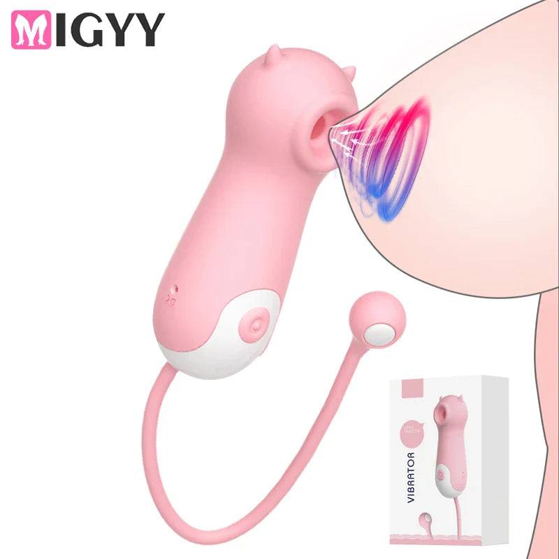 Silicone Vagina Sucking Vibrators 10 Speed Vibrating Oral Sex Clit Sucker Clitoris Stimulator Sex Toys for Woman Masturbation