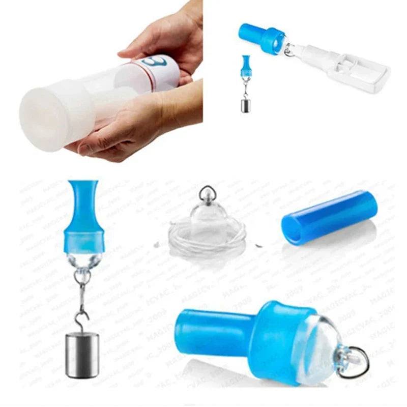 Sleeve Accessories for Electric Penis Pump Enlarger Replacement Cover Glans Protector Cap for Dick Enhancer Extender Trainer